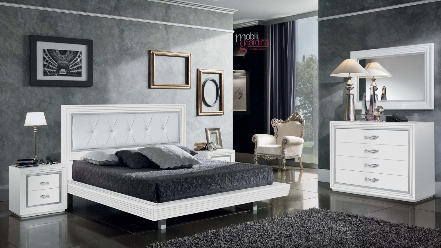 Camere da letto contemporanee - G&B INGROSSO MOBILI